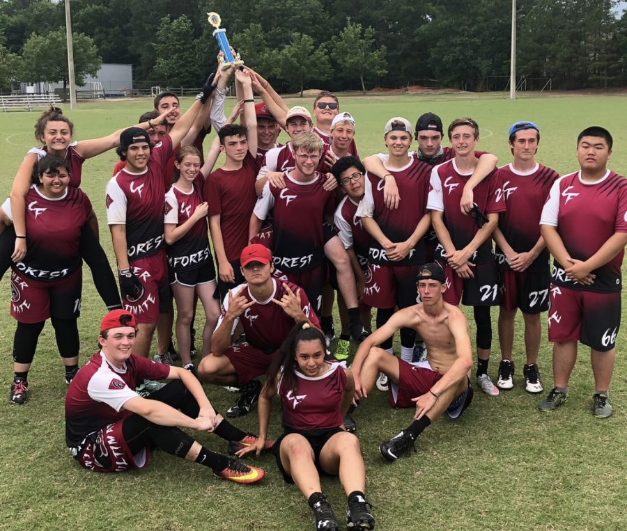 Ultimate Frisbee: State Championship Winners!