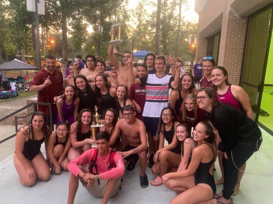 CFHS+Swim+Team+-+Region+Champs%21