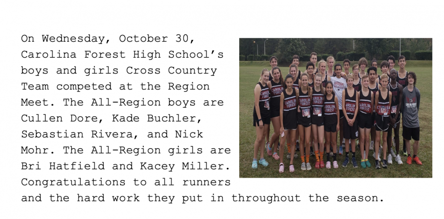 Boys and Girls Cross Country