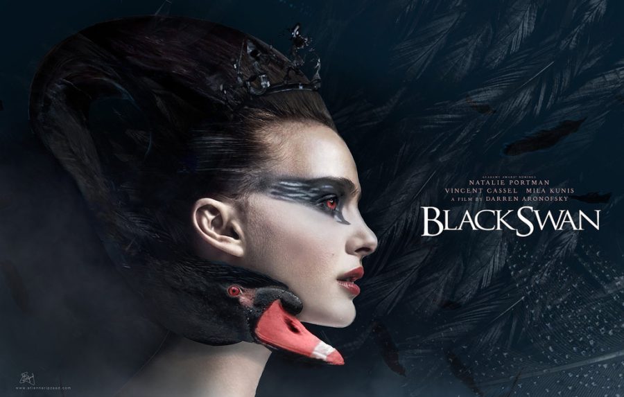 Natalie Portman in an alternate cover for the movie Black Swan.