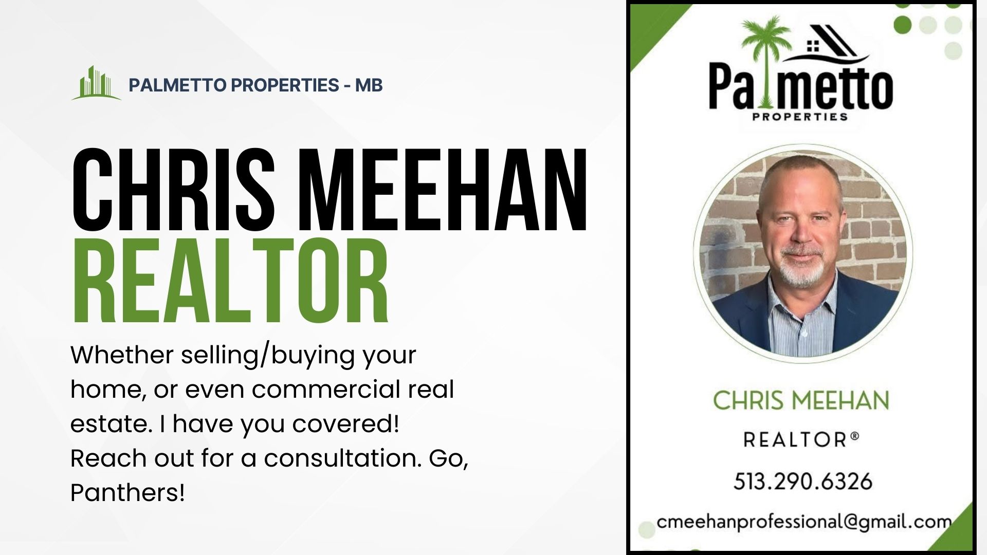 Chris Meehan Realtor (Palmetto Properties)