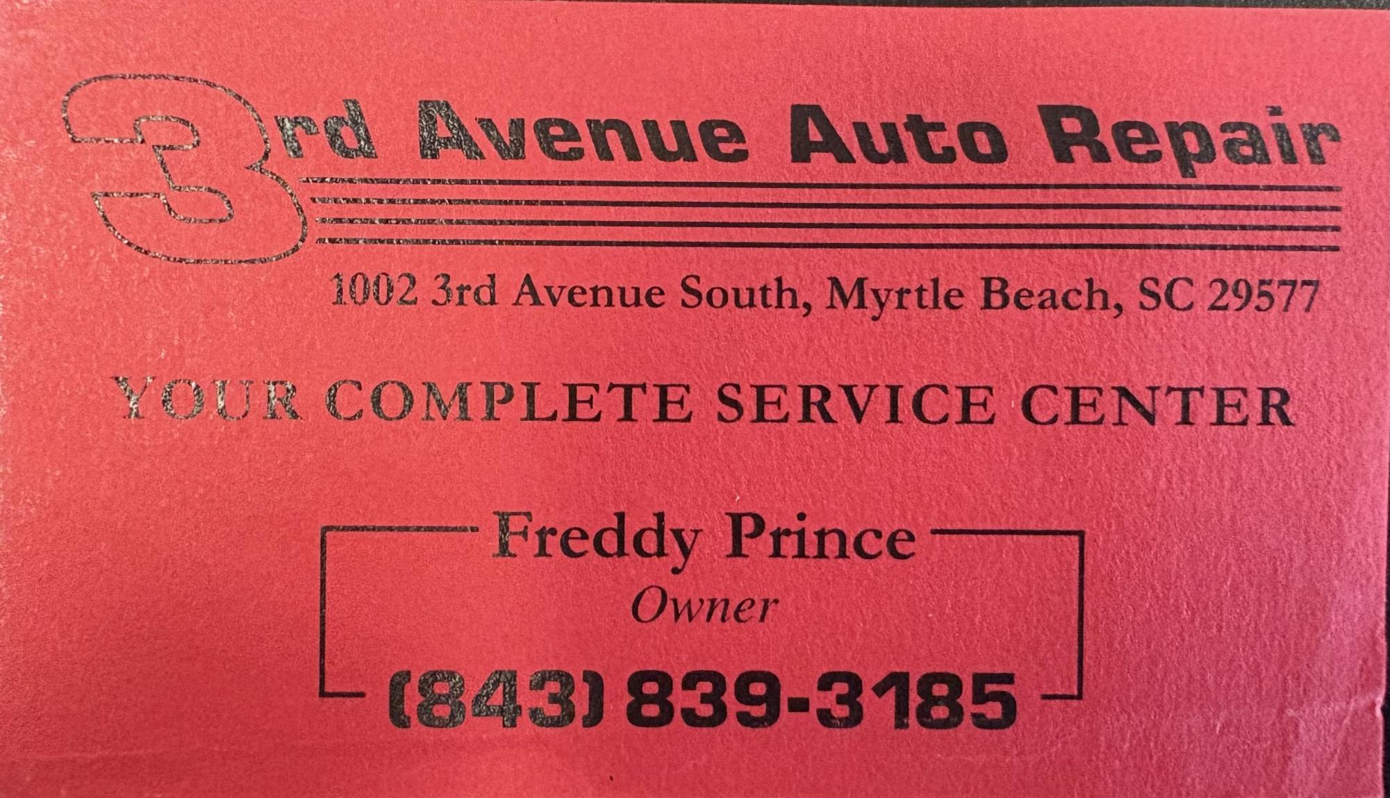 3rd Avenue Auto Repair